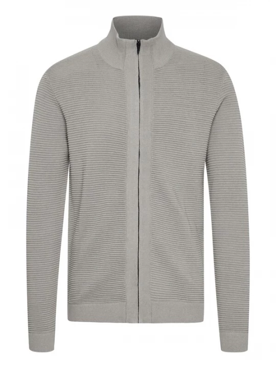 Foto van product !Solid Gebreid vest 'Valencia' grijs