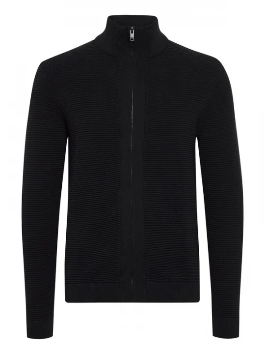 Foto van product !Solid Gebreid vest 'Valencia' zwart