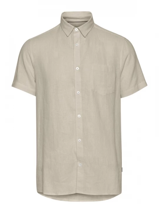 Foto van product !Solid Overhemd 'Allan' donkerbeige