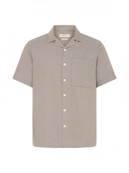 Foto van product !Solid Overhemd 'SDAllan Cuba' greige