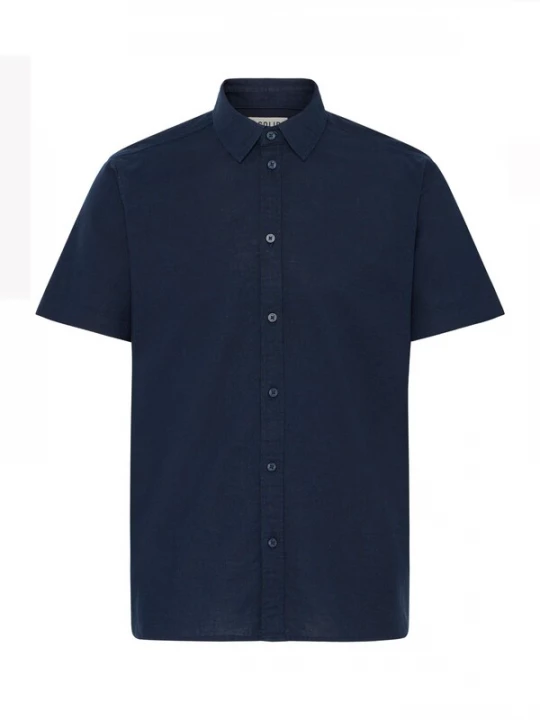 Foto van product !Solid Overhemd 'SDLitje' donkerblauw