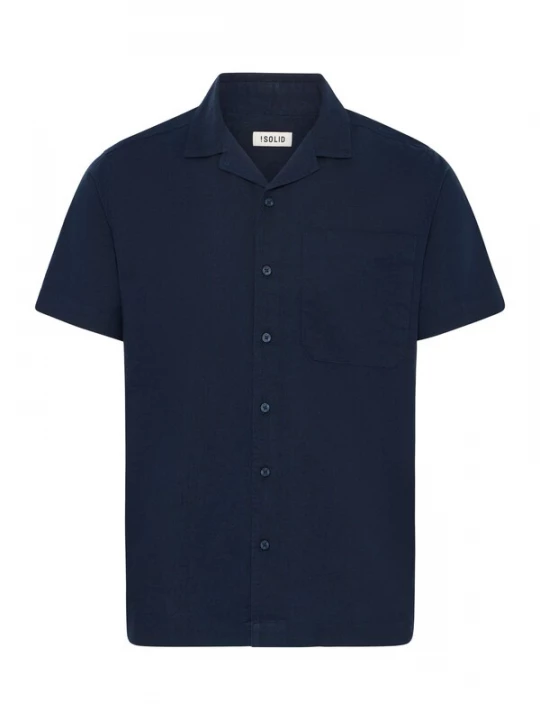 Foto van product !Solid Overhemd ' SDLITT ' blauw