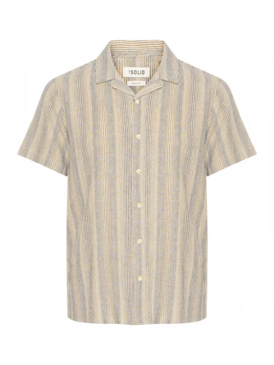 Foto van product !Solid Overhemd 'SDPaick' taupe / duifblauw