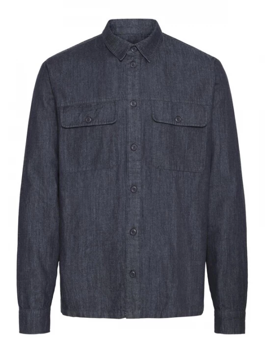 Foto van product !Solid Overhemd ' SDROGUE ' blauw