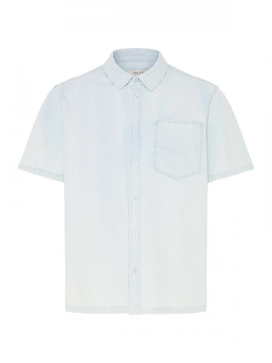 Foto van product !Solid Overhemd ' SDRogue ' blauw denim