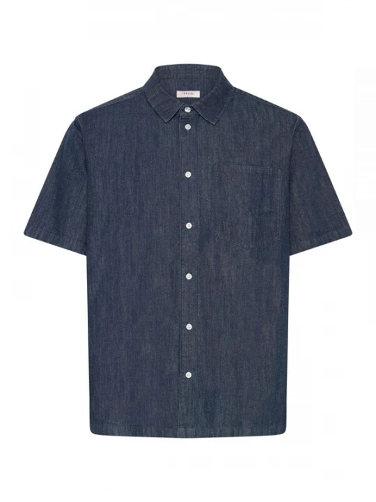 Foto van product !Solid Overhemd ' SDRogue ' blauw denim
