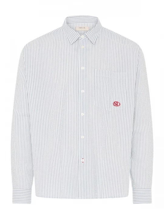 Foto van product !Solid Overhemd 'SDUmstead' navy / blauw gemêleerd