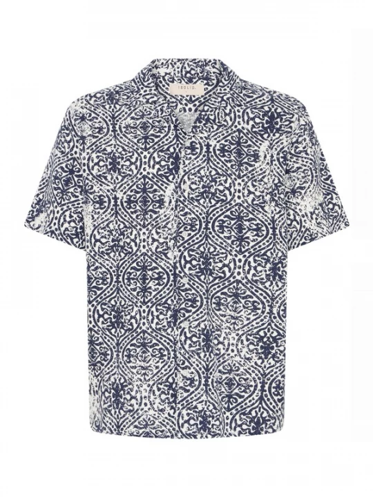 Foto van product !Solid Overhemd 'SDUwels' navy / wit