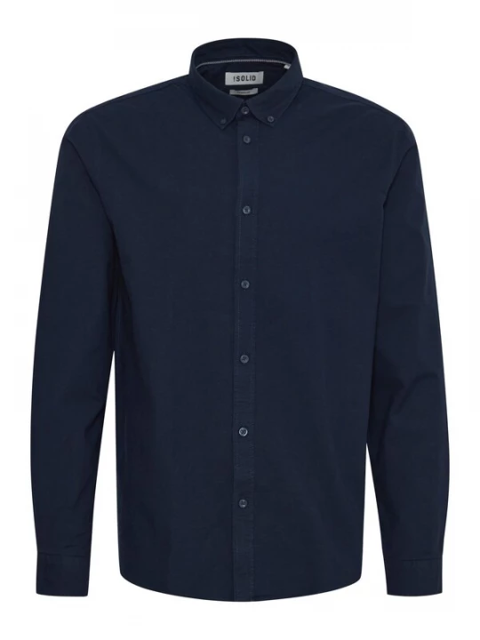Foto van product !Solid Overhemd 'Val' donkerblauw