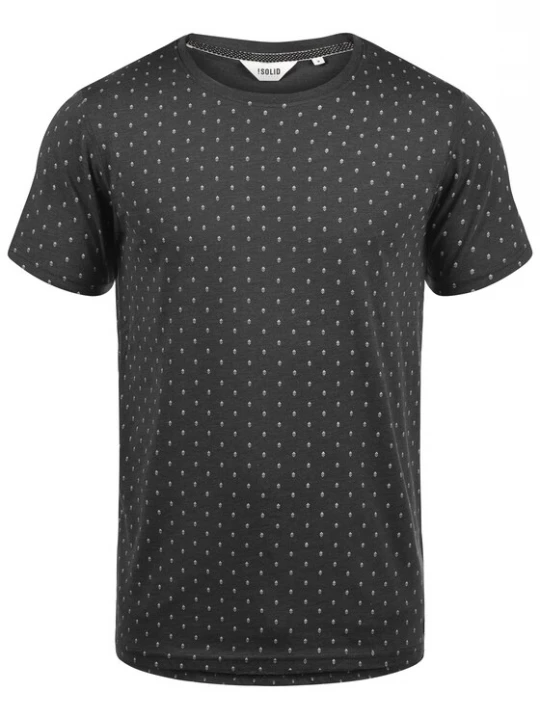 Foto van product !Solid Shirt 'Aaron' grijs gemêleerd