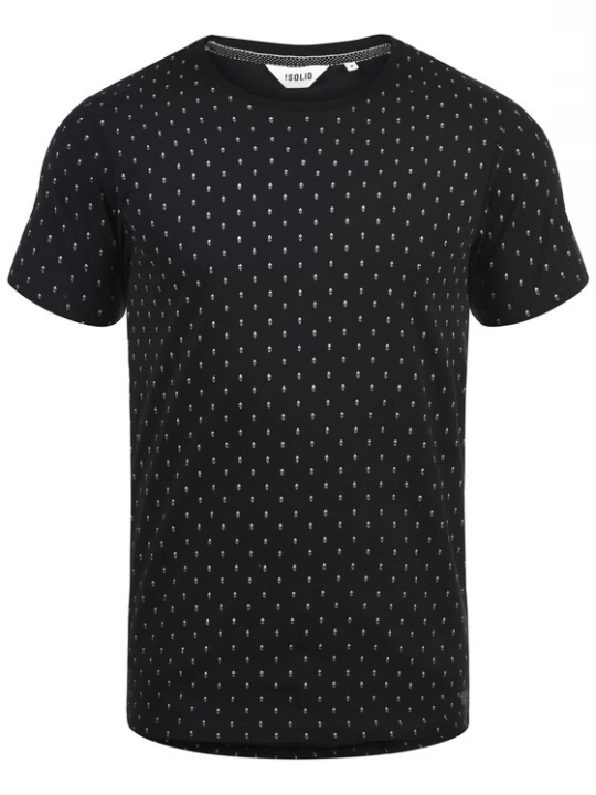 Foto van product !Solid Shirt 'Aaron' grijs / zwart