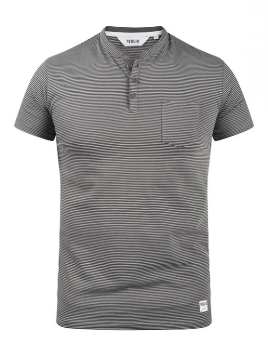 Foto van product !Solid Shirt 'Alfi' grijs / wit