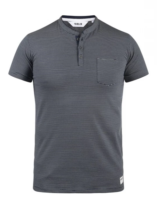 Foto van product !Solid Shirt 'Alfi' nachtblauw