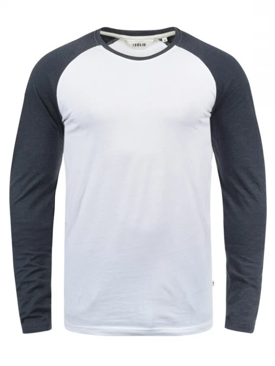 Foto van product !Solid Shirt 'Bastien' donkerblauw / wit