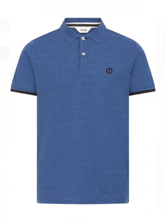 Foto van product !Solid Shirt 'Benjamin' blauw / wit