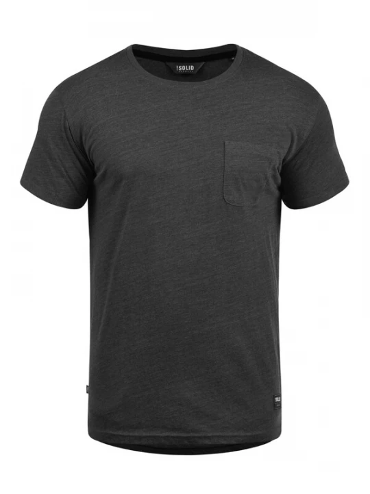 Foto van product !Solid Shirt 'Bob' donkergrijs