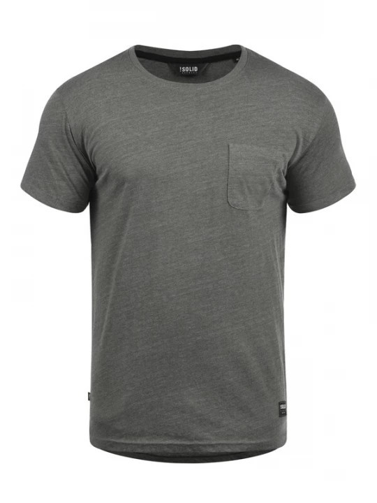 Foto van product !Solid Shirt 'Bob' grijs