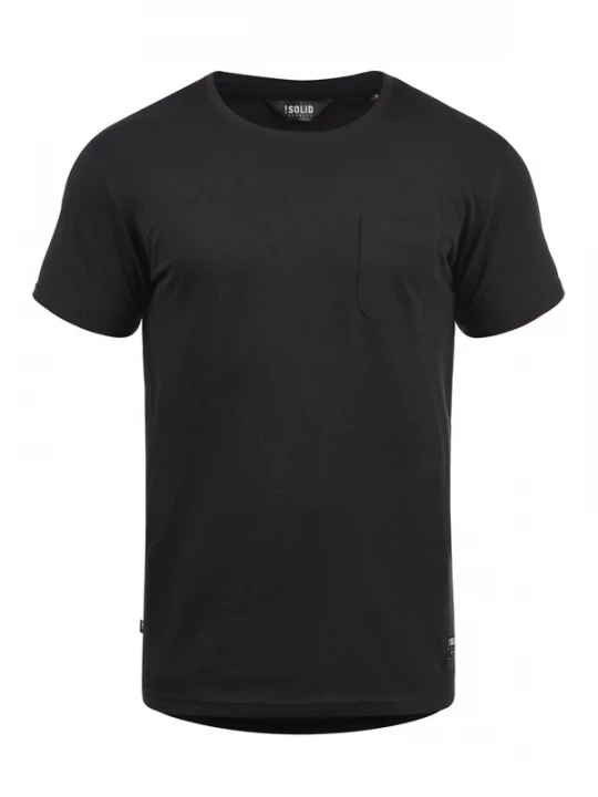 Foto van product !Solid Shirt 'Bob' zwart
