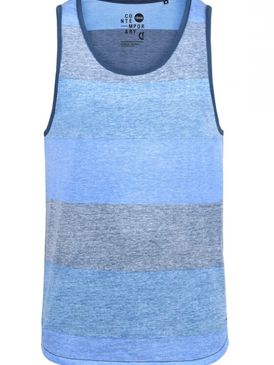 Foto van product !Solid Shirt 'Charan' blauw / grijs gemêleerd