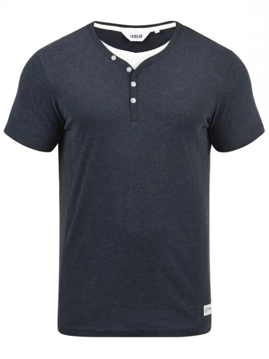 Foto van product !Solid Shirt 'Dorian' blauw / wit
