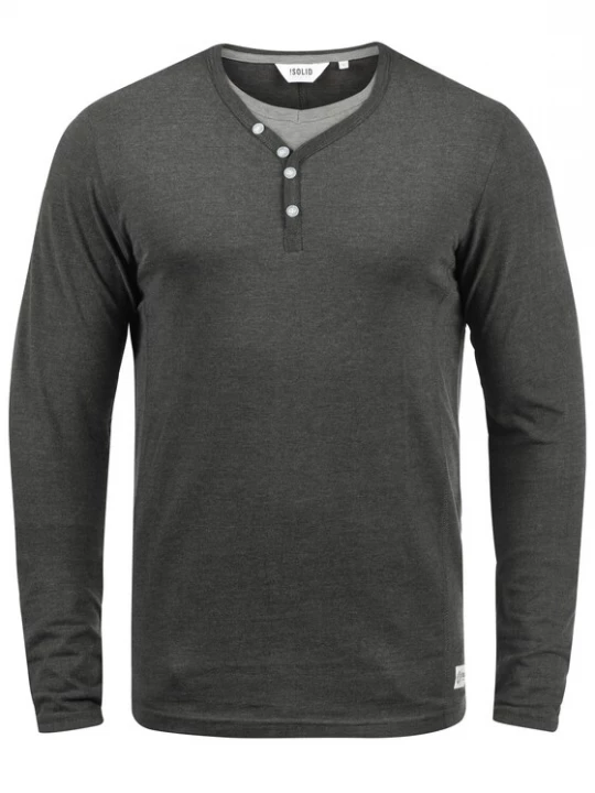 Foto van product !Solid Shirt 'Doriano' donkergrijs