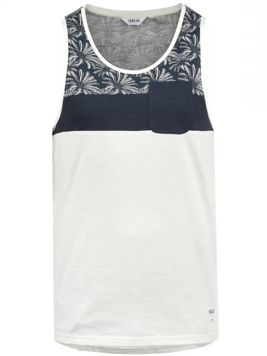 Foto van product !Solid Shirt 'Flo' crème / blauw