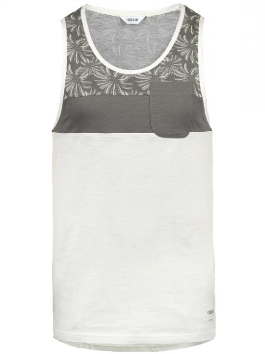 Foto van product !Solid Shirt 'Flo' grijs / wit