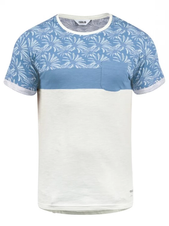 Foto van product !Solid Shirt 'Florian' blauw / wit