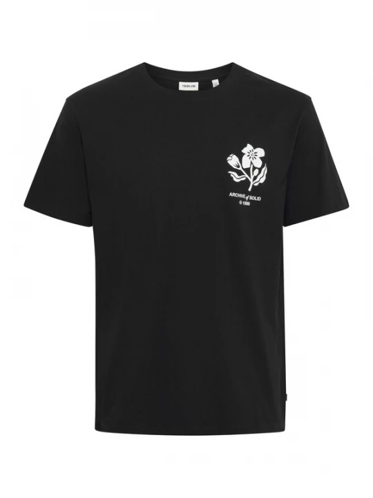 Foto van product !Solid Shirt 'Fulton' zwart / wit
