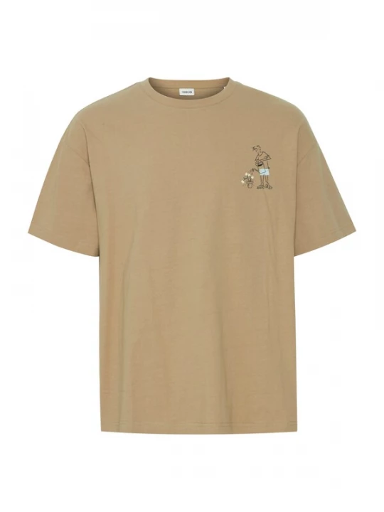 Foto van product !Solid Shirt 'Imre' bruin / zwart / wit