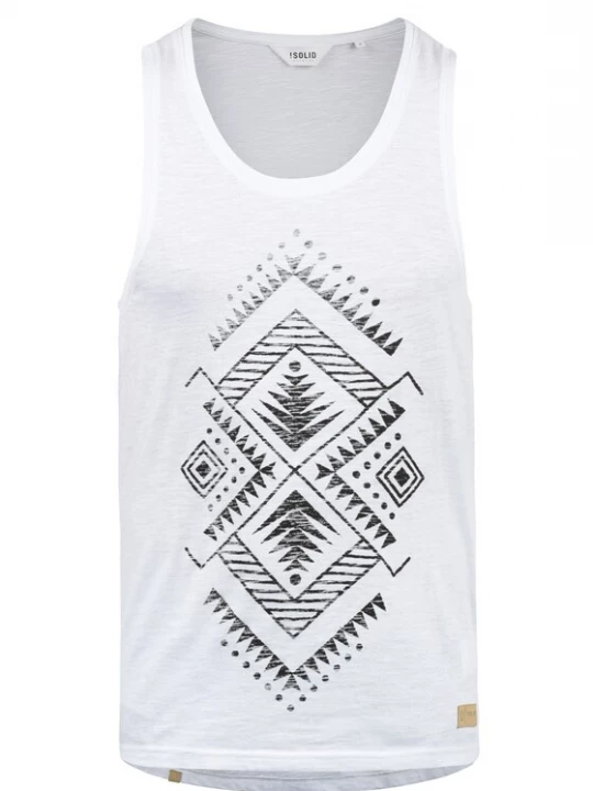 Foto van product !Solid Shirt 'Isaak' antraciet / wit