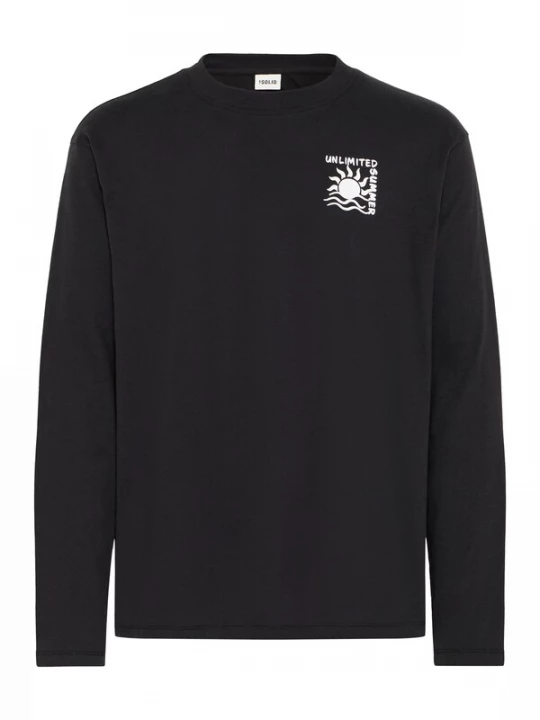 Foto van product !Solid Shirt ' ODANI ' zwart / wit
