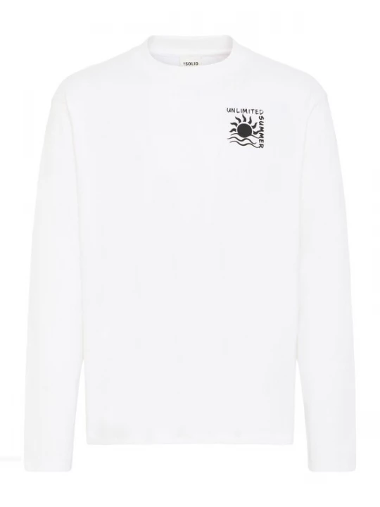 Foto van product !Solid Shirt ' ODANI ' zwart / wit