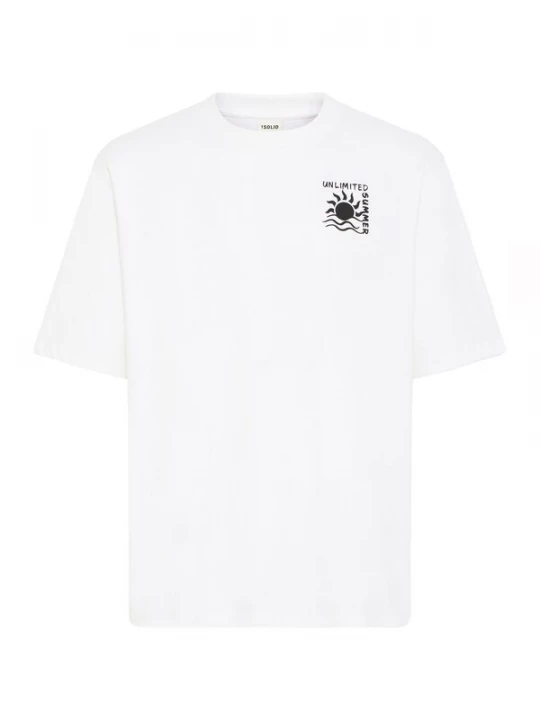 Foto van product !Solid Shirt 'ODANIEL' zwart / wit