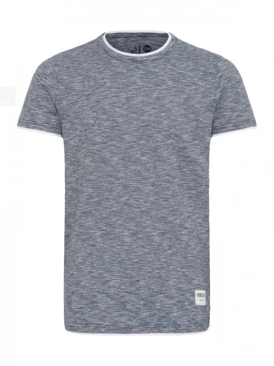 Foto van product !Solid Shirt 'Rigos' navy / wit