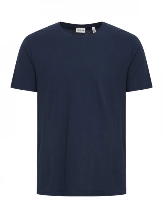 Foto van product !Solid Shirt 'Rock' donkerblauw