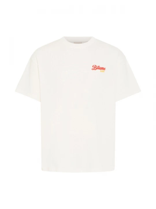 Foto van product !Solid Shirt 'SDBrimmer' geel / oranjerood / zwart / wit