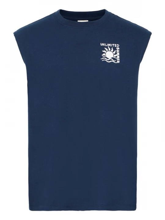 Foto van product !Solid Shirt ' SDOLAV ' blauw
