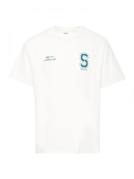 Foto van product !Solid Shirt ' SDROWDY ' offwhite