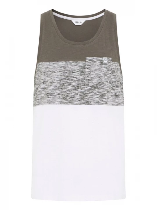 Foto van product !Solid Shirt 'SDSion' grijs / grijs gemêleerd / wit