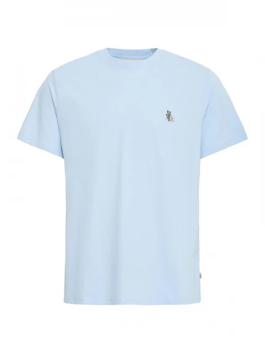 Foto van product !Solid Shirt ' SDUwe ' blauw / lichtblauw