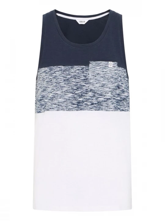 Foto van product !Solid Shirt ' Sion ' blauw