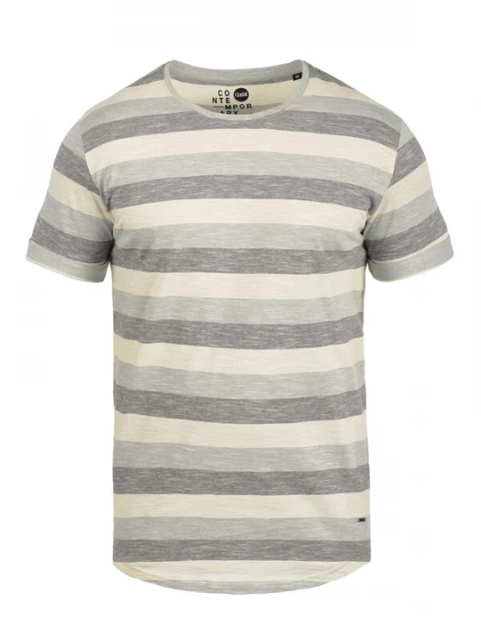 Foto van product !Solid Shirt 'Thicco' beige / blauw / grijs
