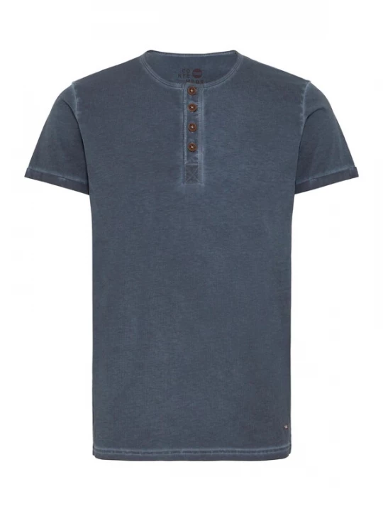 Foto van product !Solid Shirt 'Tihn' blauw / bruin