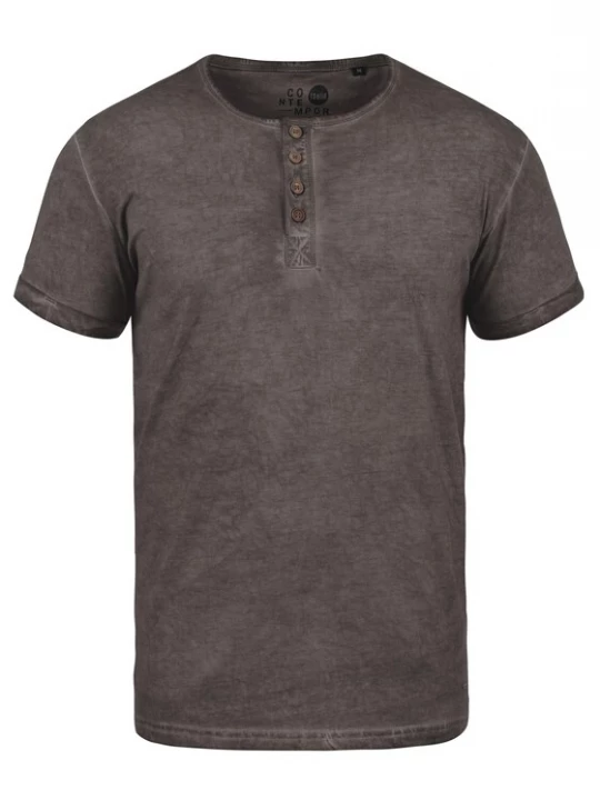 Foto van product !Solid Shirt 'Tihn' bruin / taupe