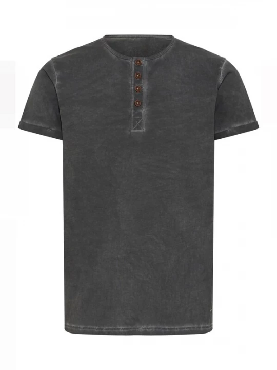 Foto van product !Solid Shirt 'Tihn' bruin / zwart