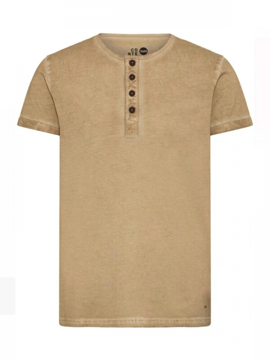 Foto van product !Solid Shirt 'Tihn' donkerbeige