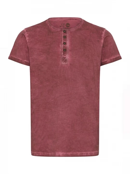 Foto van product !Solid Shirt 'Tihn' kersrood