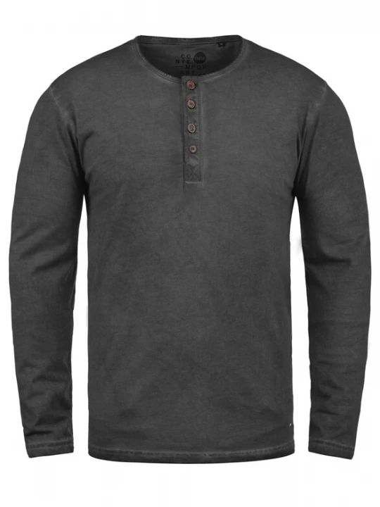 Foto van product !Solid Shirt 'Timur' antraciet