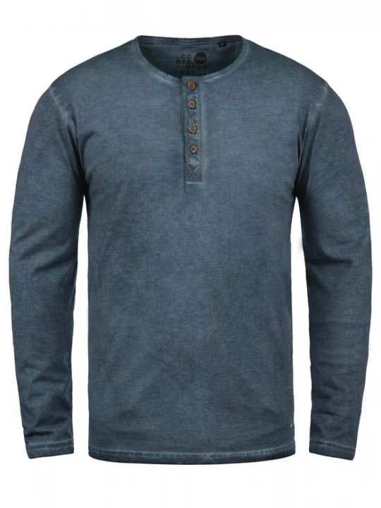 Foto van product !Solid Shirt 'Timur' donkerblauw
